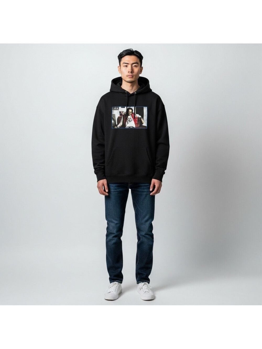 TEC Lil Tecca HVN on Earth North America 2024 Tour Black Hoodie - Picture 6 of 11